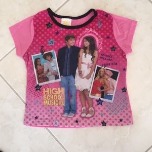 Pink high school musical 2 t-shirt